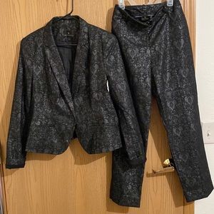 SUPER SALE!!  Gorgeous new pantsuit—think NYE!!  Size 12 pants and large jacket